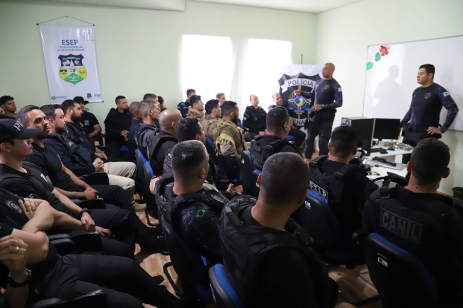 Policiais penais participam de Curso de Técnicas de Imobilização Policial, na Capital - News Rondônia