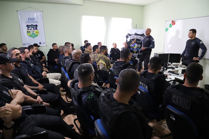 Policiais penais participam de Curso de Técnicas de Imobilização Policial, na Capital - News Rondônia