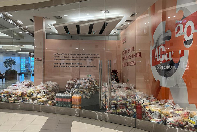Campanha Natal Sem Fome bate recorde de arrecadação de alimentos em Rondônia - News Rondônia