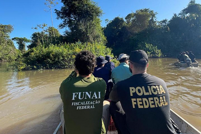 Polícia Federal combate crimes ambientais nas terras indígenas Uru-Eu-Wau-Wau em Rondônia - News Rondônia