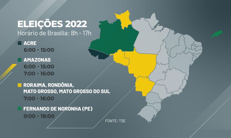 Eleições 2022: votação segue horário de Brasília em todo o país - News Rondônia