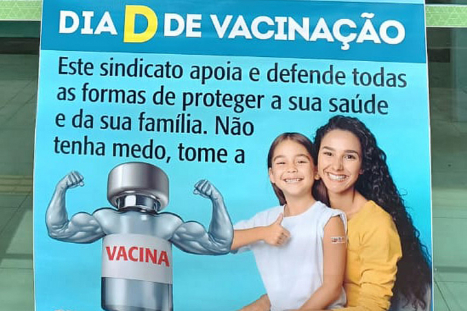 SUCESSO: Dia D de Vacinação no Sindicato imunizou quase 300 pessoas em Porto Velho - News Rondônia