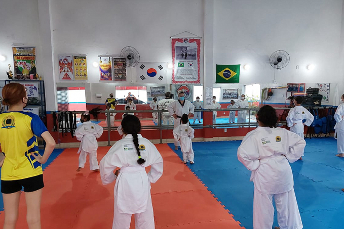 ESPORTE - Alunos do Taekwondo realizam Exame de Graduação - News Rondônia