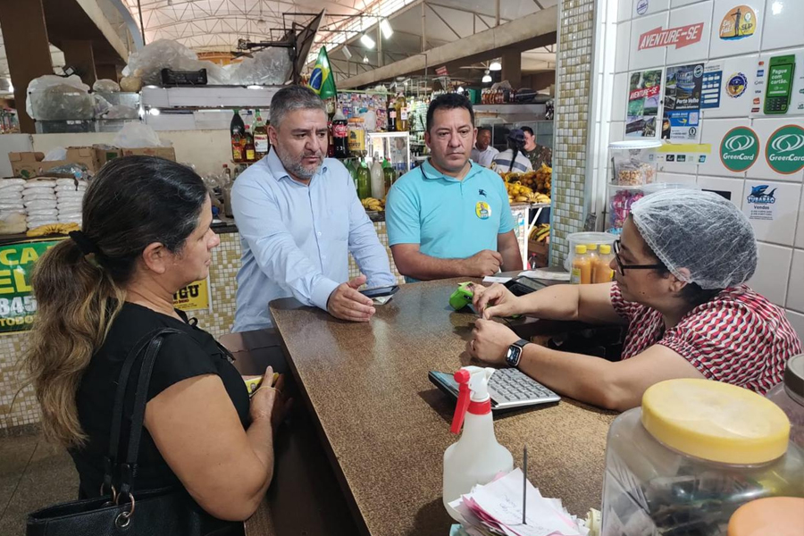 Fogaça visita permissionários do Mercado Central e fecha compromisso para melhorias no local - News Rondônia