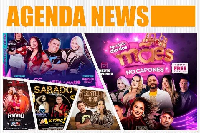 Agenda News: Confira a melhor programação para o final de semana, por Renata Camurça - News Rondônia