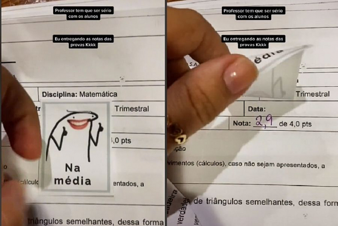 Professora do Pará viraliza dando flork para seus alunos - News Rondônia