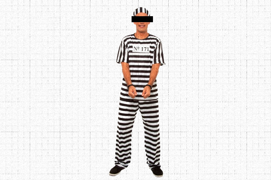 Folião é preso com fantasia de penitenciário, tornozeleira e drogas em Belo Horizonte - News Rondônia