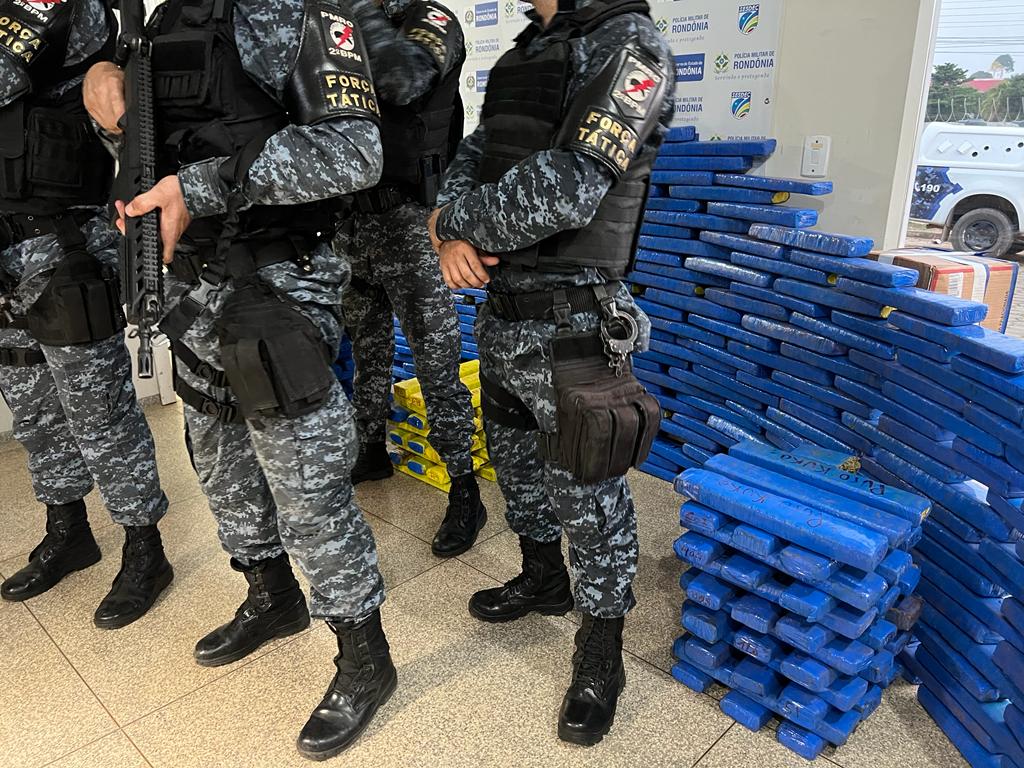 PM apreende cerca de trezentos quilos de maconha em Ji-Paraná - News Rondônia
