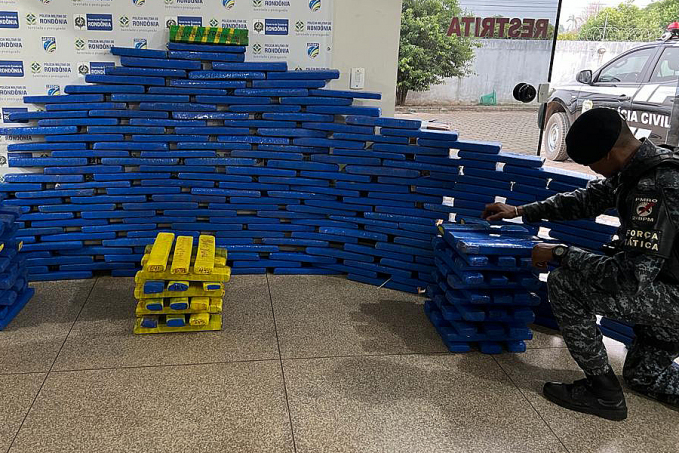PM apreende cerca de trezentos quilos de maconha em Ji-Paraná - News Rondônia