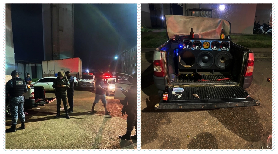 No primeiro dia de atuação Operação Disque Silêncio cumpre seu objetivo na Capital - News Rondônia