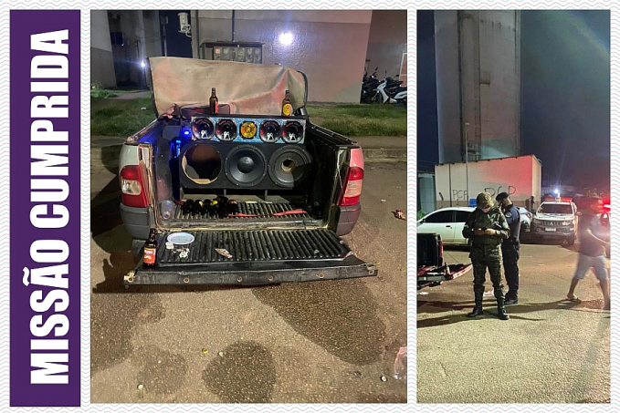 No primeiro dia de atuação Operação Disque Silêncio cumpre seu objetivo na Capital - News Rondônia