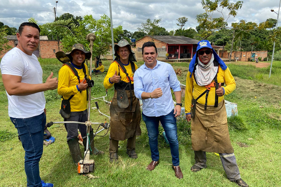 Vereador Edimilson Dourado fiscaliza espaços públicos e solicita serviços às secretarias - News Rondônia