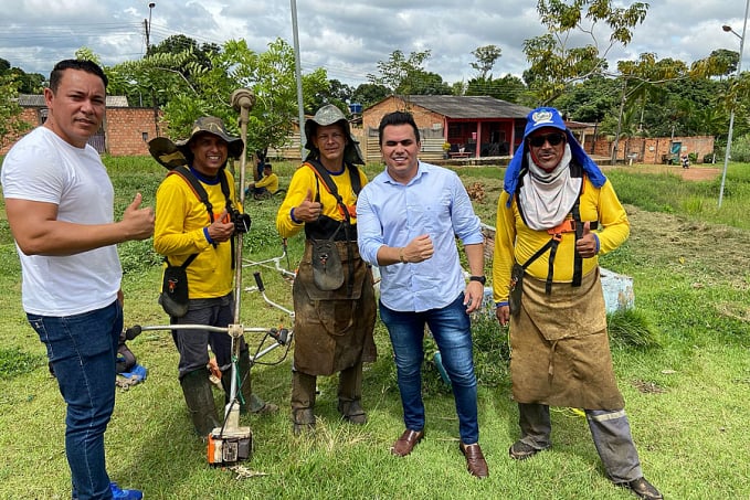 Vereador Edimilson Dourado fiscaliza espaços públicos e solicita serviços às secretarias - News Rondônia
