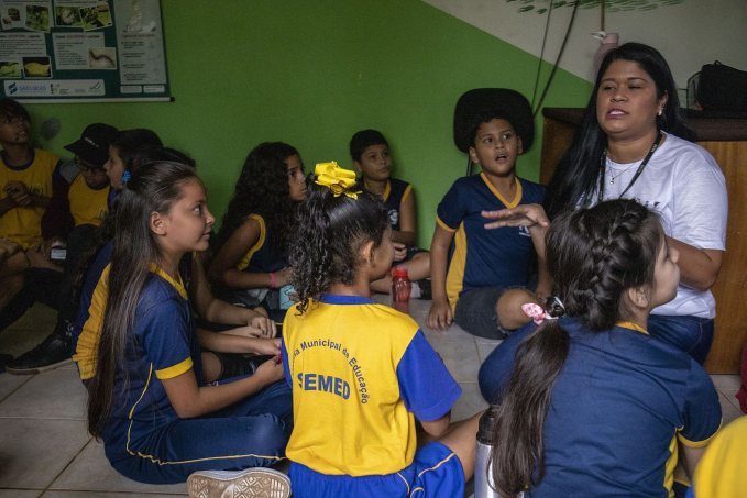 DIA MUNDIAL DA ÁGUA: Alunos da Escola Padre Chiquinho entendem a importância de preservar a água durante visita ao Parque Natural de Porto Velho - News Rondônia