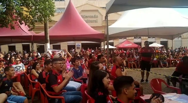 TRANSMISSÃO - Venha assistir o jogo do Flamengo e Fluminense no Mercado Cultural de Pvh - News Rondônia