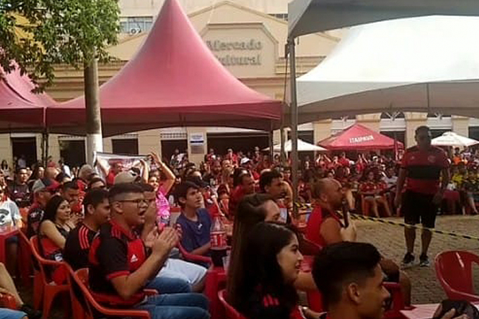 TRANSMISSÃO - Venha assistir o jogo do Flamengo e Fluminense no Mercado Cultural de Pvh - News Rondônia