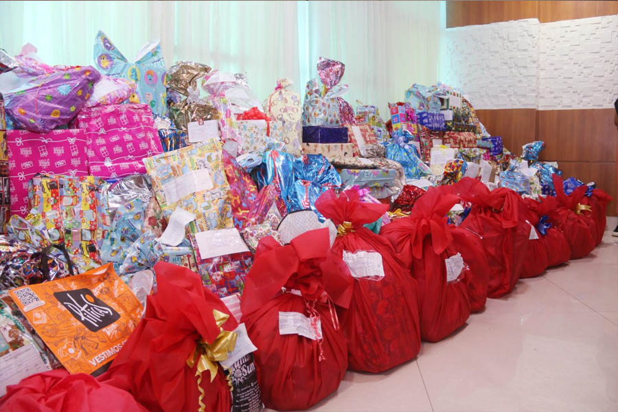 Servidores do Governo de Rondônia realizam pedidos de Natal de quase de 2 mil crianças - News Rondônia