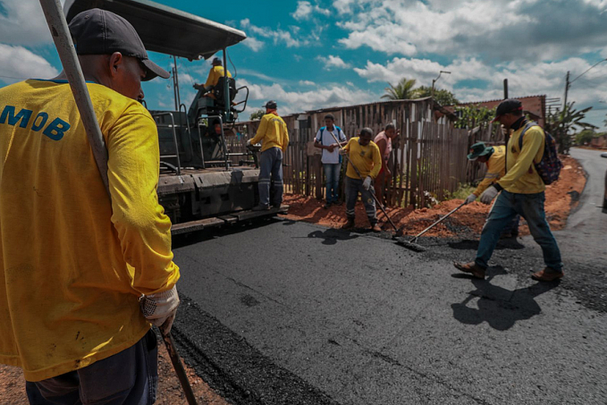 INFRAESTRUTURA - Mais de 20 ruas do bairro Rosalina de Carvalho vão receber asfaltamento - News Rondônia