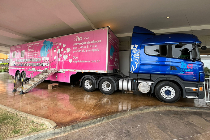 Carreta do Hospital de Amor realiza exames preventivos no Porto Velho Shopping - News Rondônia