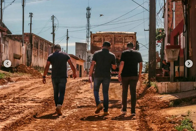 Isaque Machado tem pedido atendido para serviço de asfaltamento na Rua Nova República, no Bairro Floresta - News Rondônia
