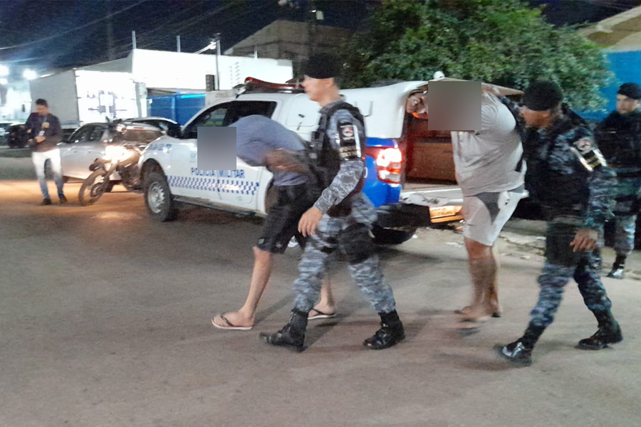 Dupla é presa negociando pistola em posto de combustíveis na zona sul - News Rondônia