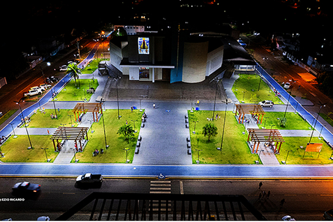 Deputado Luizinho Goebel conquista reforma e revitalização da Praça Nossa Senhora Aparecida em Colorado do Oeste - News Rondônia