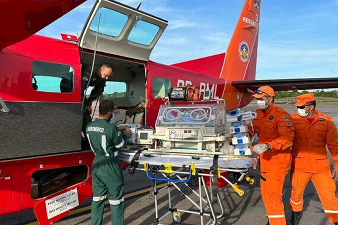 Grupamento de Operações Aéreas do Bombeiro Militar de Rondônia realiza transporte aeromédico para todo Brasil - News Rondônia