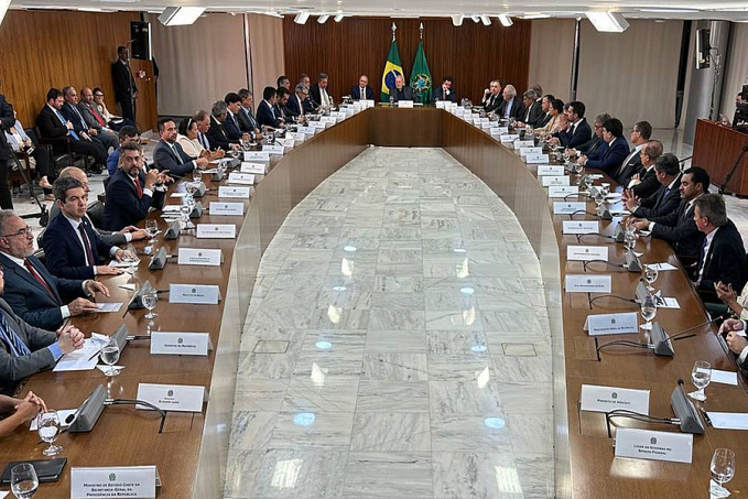 Governadores se unem em Brasília para condenar atos golpistas - News Rondônia