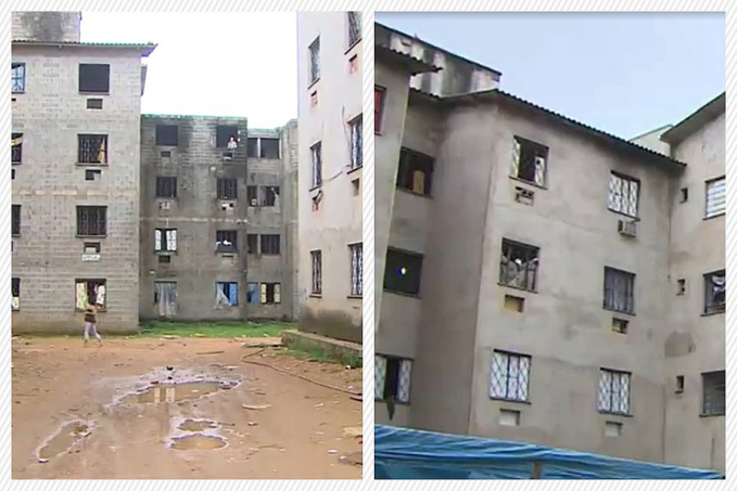 Depois de muito dinheiro público jogado no lixo (de novo!) Conjunto habitacional está sendo demolido - News Rondônia