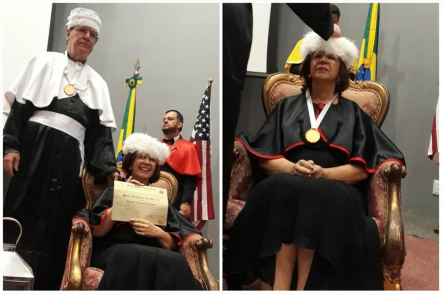 Professora de Cacoal recebe título de Doutor Honoris Causa em Brasília - News Rondônia