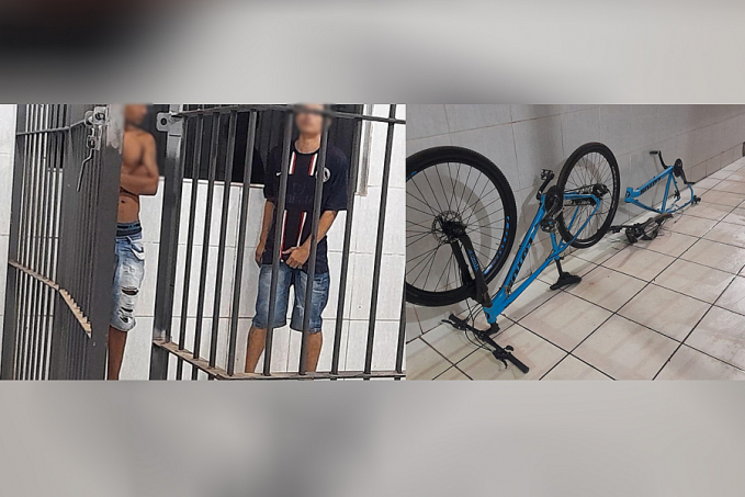 RASTREADOS: Apenado monitorado e comparsa são presos com arma após roubo de celular no centro - News Rondônia