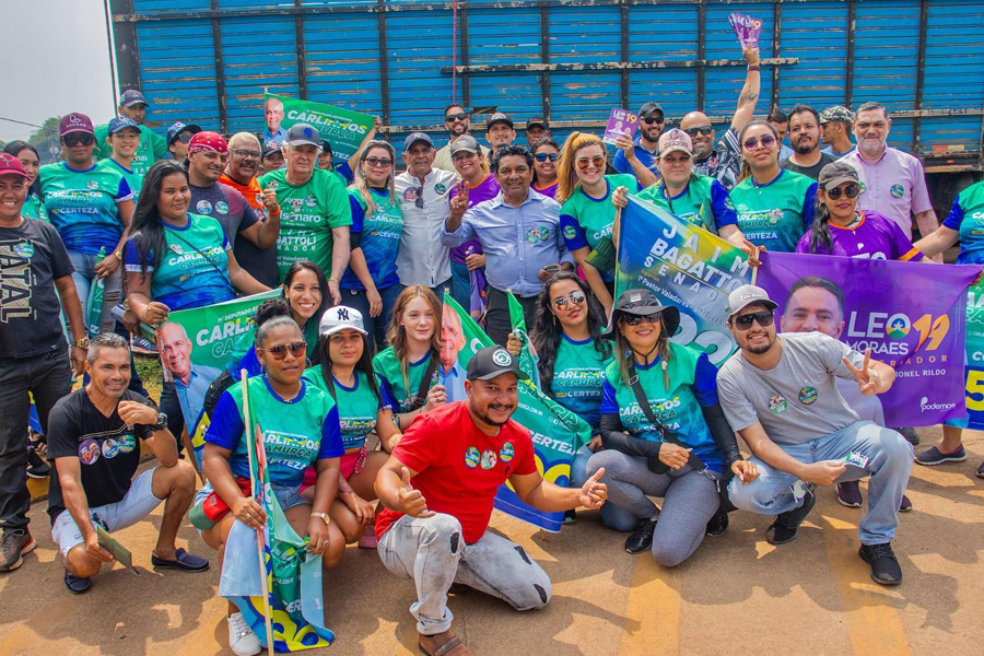 Carlinhos Camurça ganha apoio e carinho da população por onde passa - News Rondônia