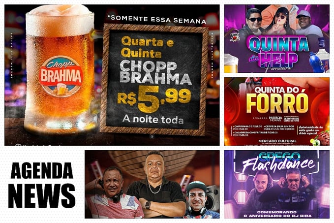 Agenda News: Cerveja gelada e música para a sua quinta-feira, por Renata Camurça - News Rondônia