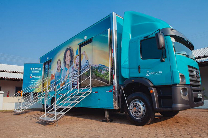 Caminhão itinerante da Energisa estaciona no Parque Circuito e conscientiza para o uso eficiente da energia - News Rondônia
