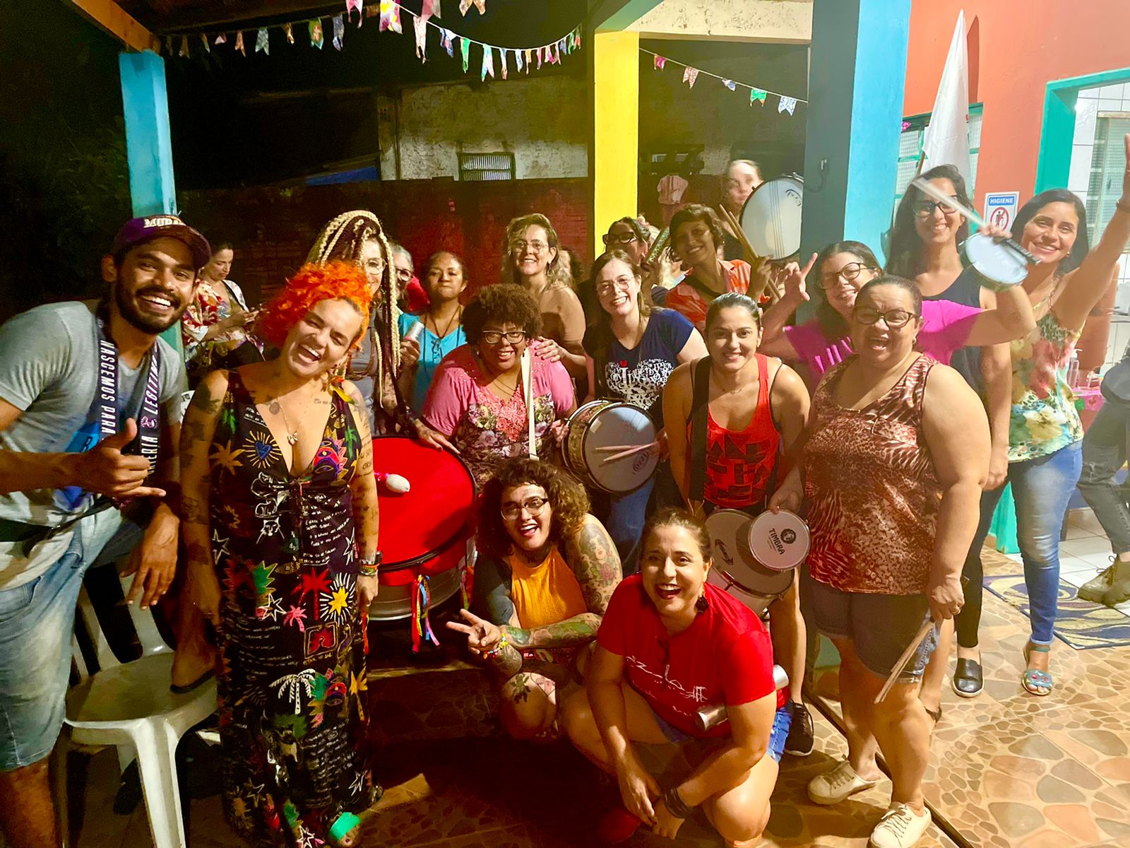 O Bloco eu te Avisei e o seu carnaval de mulheres na percussão - News Rondônia