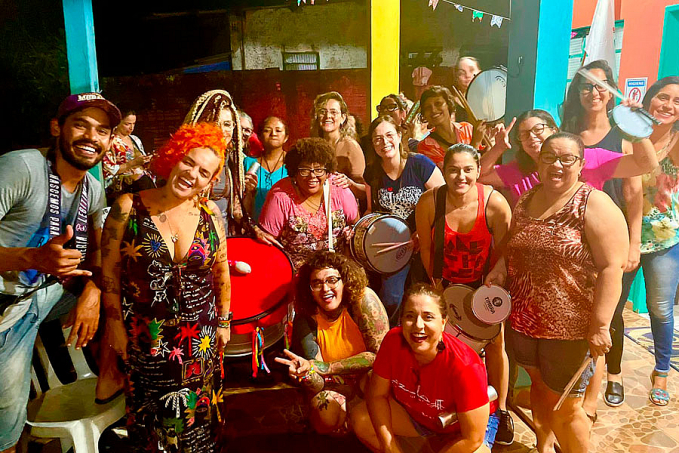 O Bloco eu te Avisei e o seu carnaval de mulheres na percussão - News Rondônia