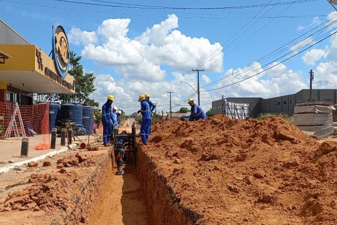 Obra do PAC de instalação do Sistema de Esgotamento Sanitário é realizada em seis frentes de trabalho, em Ji-Paraná - News Rondônia