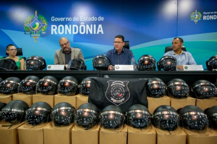 Com investimentos na Polícia Penal, Governo de Rondônia entrega capacetes anti-tumulto ao Grupo de Ações Penitenciárias Especiais - News Rondônia