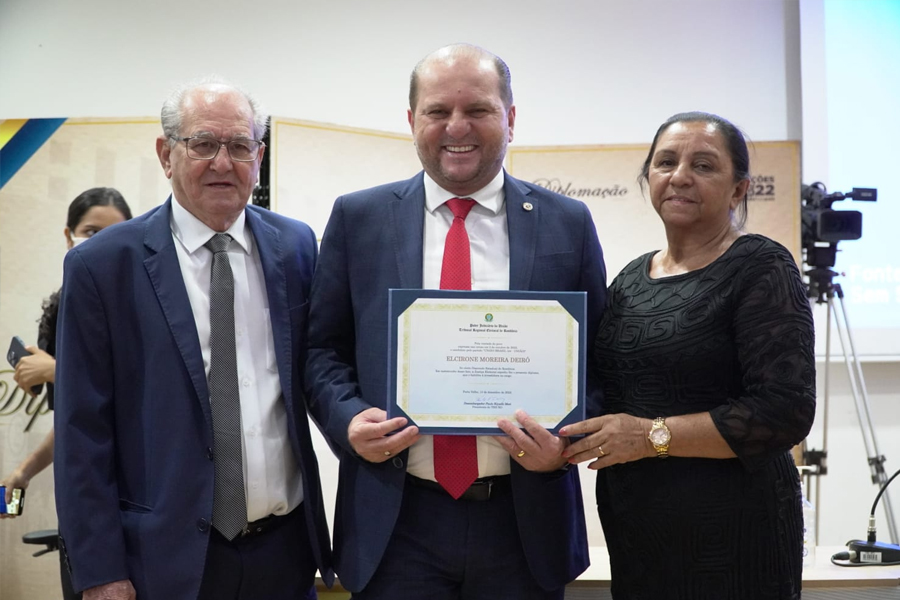 Cirone Deiró é diplomado pelo Tribunal Regional Eleitoral para o segundo mandato de deputado estadual - News Rondônia