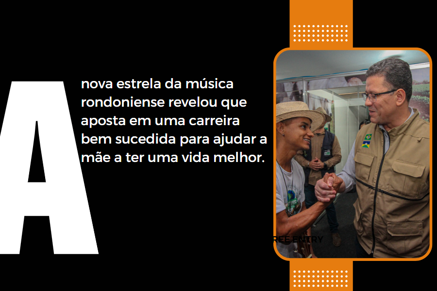 Jovem busca patrocínio e é surpreendido com desafio de compor e cantar tema da Rondônia Rural Show Internacional - News Rondônia