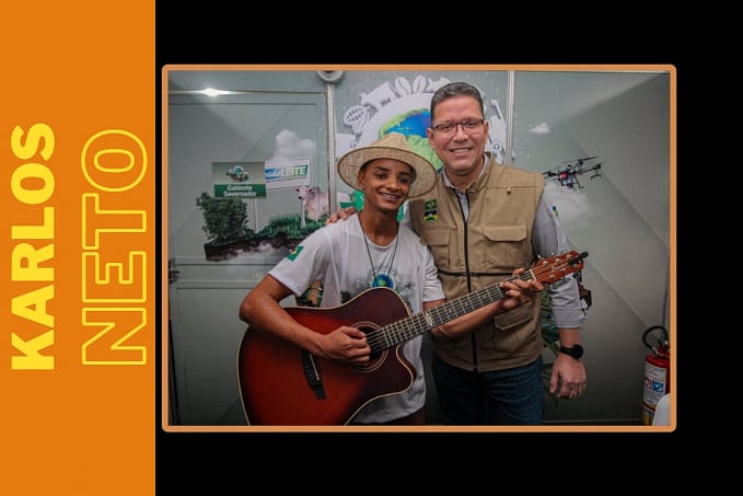 Jovem busca patrocínio e é surpreendido com desafio de compor e cantar tema da Rondônia Rural Show Internacional - News Rondônia