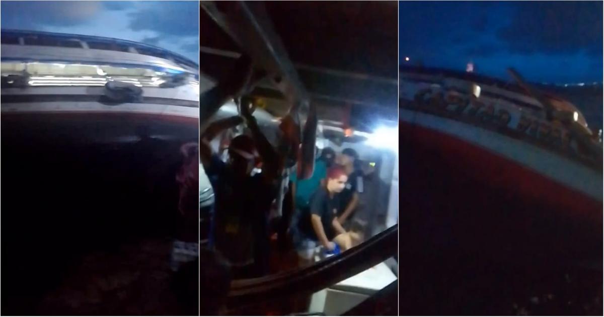 Em Manaus, barco bate em ferro e naufraga no Rio Negro; 42 pessoas estavam a bordo - News Rondônia