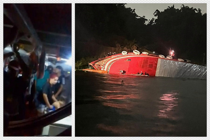 Em Manaus, barco bate em ferro e naufraga no Rio Negro; 42 pessoas estavam a bordo - News Rondônia