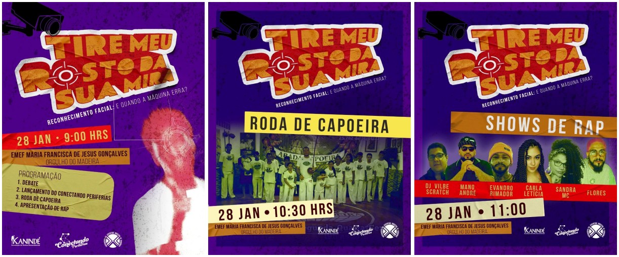 'Tire meu rosto da sua mira': reconhecimento facial e racismo é tema de seminário que acontece neste sábado, no Orgulho do Madeira - News Rondônia