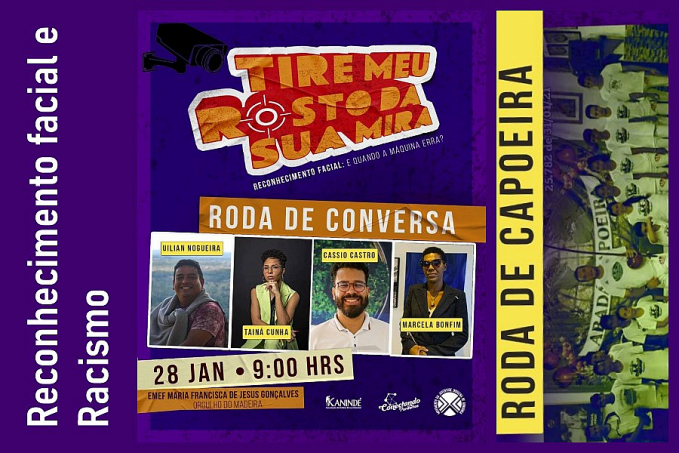 'Tire meu rosto da sua mira': reconhecimento facial e racismo é tema de seminário que acontece neste sábado, no Orgulho do Madeira - News Rondônia