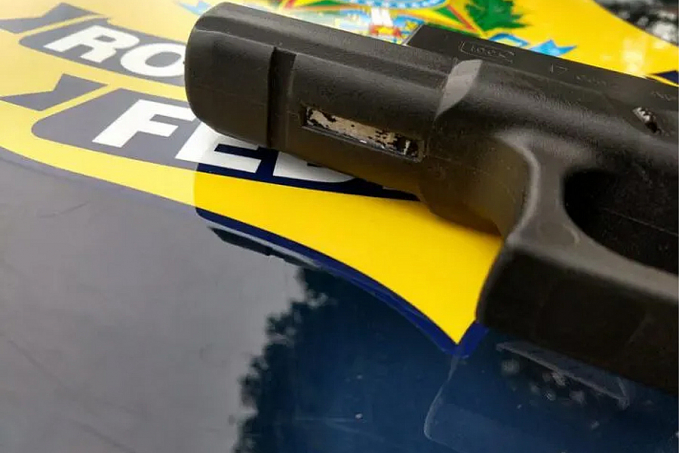 Em Vilhena, polícia rodoviária federal apreende pistola Glock - News Rondônia