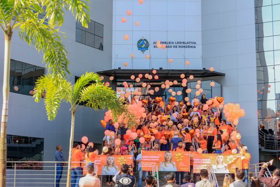 Ieda Chaves mobiliza ação no dia 'D' da campanha 'Maio Laranja  Criança Segura' - News Rondônia