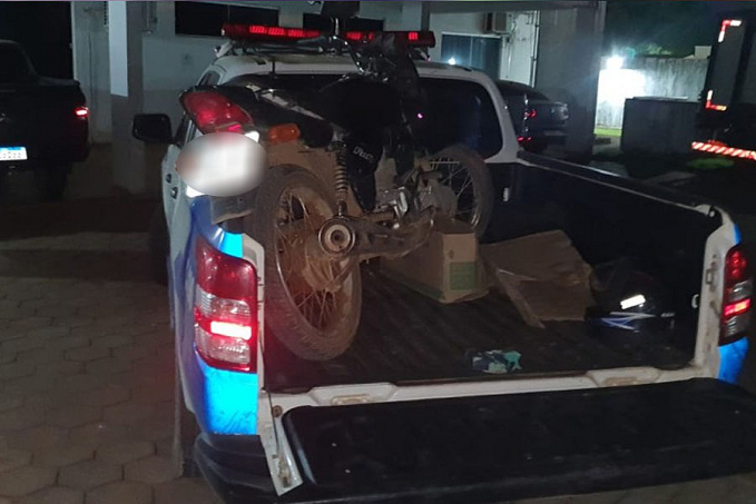 JARU: PM recupera motocicleta furtada neste domingo - News Rondônia