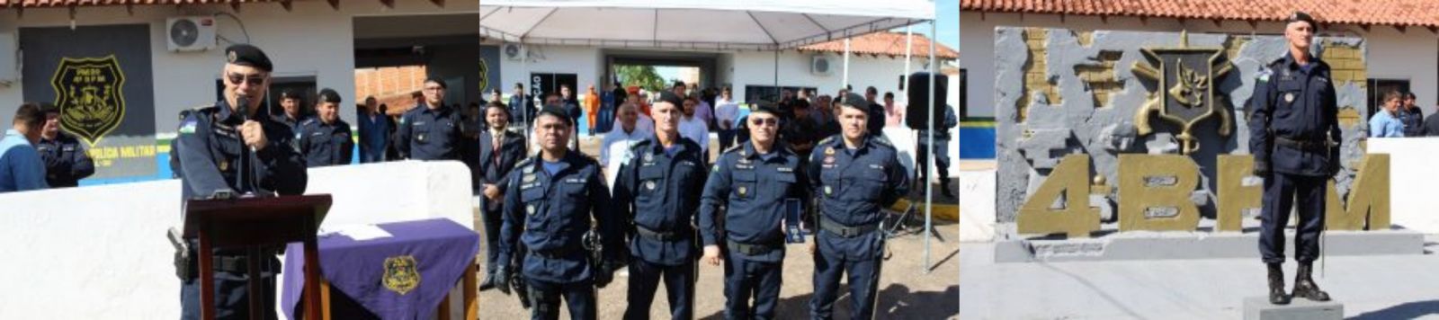 CACOAL  4º Batalhão de Polícia Militar tem novo comando de policiamento - News Rondônia