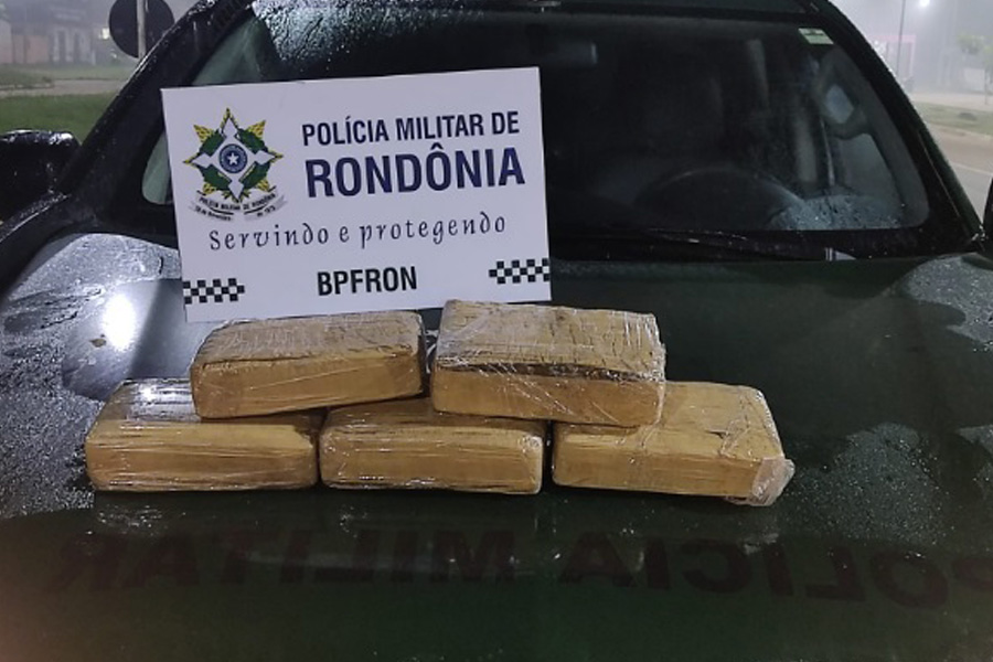 Polícia Militar apreende cinco quilos de maconha em Nova Mamoré - News Rondônia